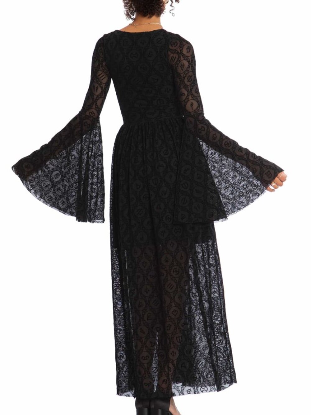 BlackMilk Final Fantasy XIV Job Icons Spectre Maxi Dress - Medium - Picture 2 of 13